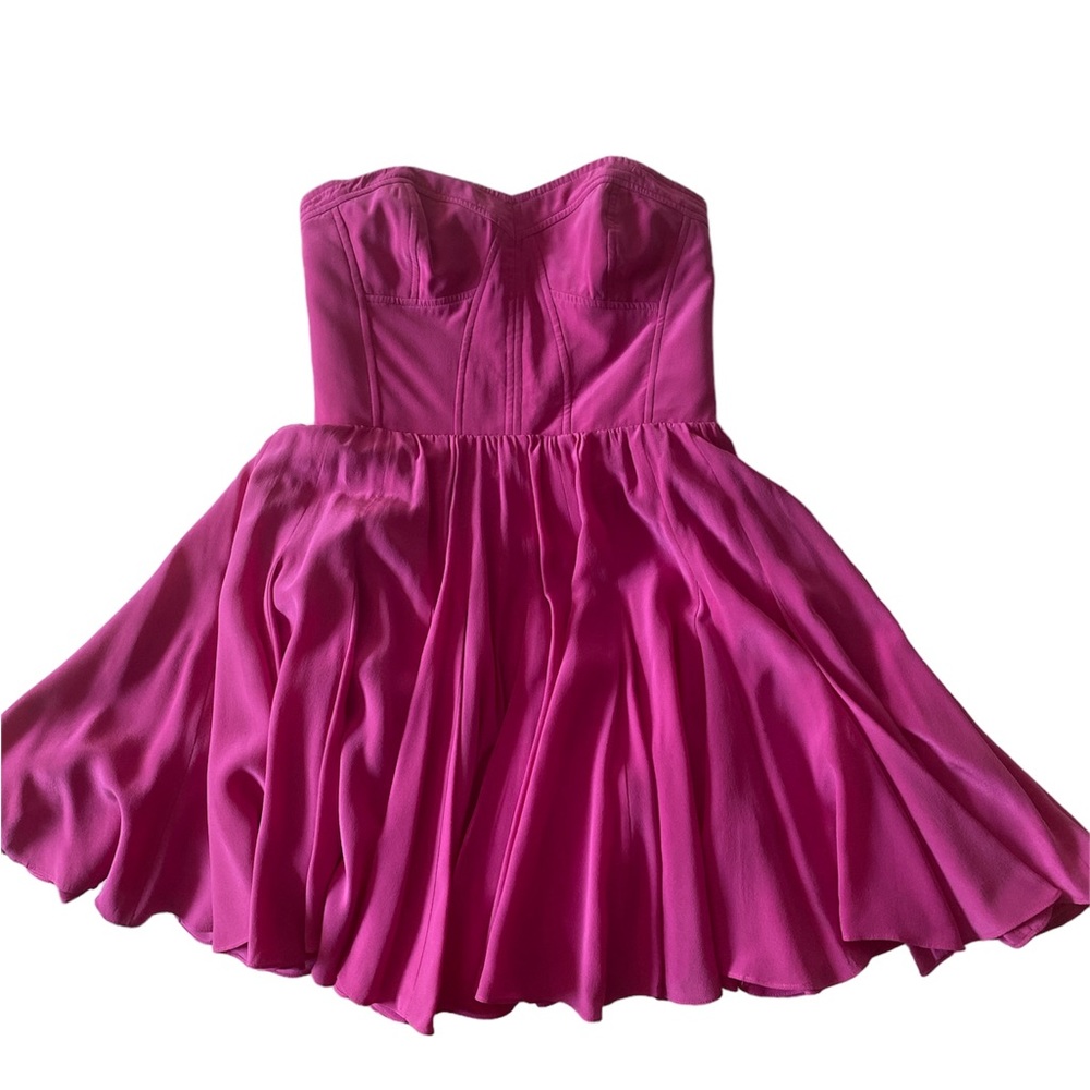 Rebecca Taylor Bright Pink Party dress